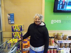Ms. Joanne, who does her grocery shopping at Fresh Grocer in Germantown.